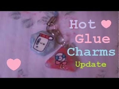 Hot glue charm update!! ♥