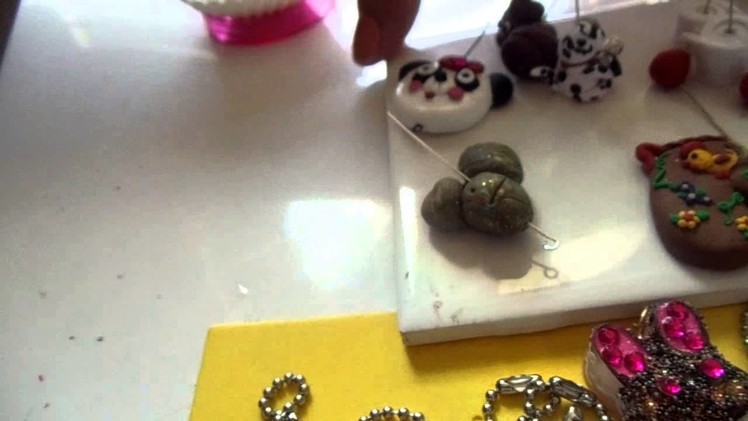 How I glaze my polymer clay with resin -- for MsBatz :) & everyone else of course