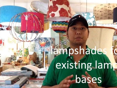 How to choose a lamp shade for your existing lamp base