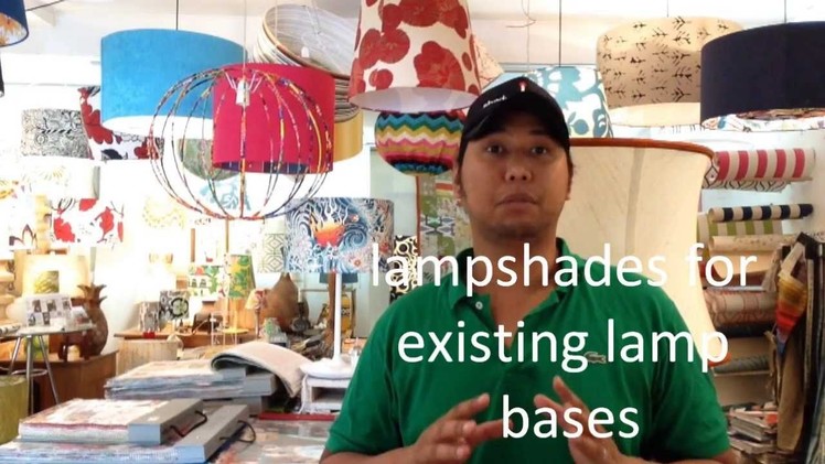How to choose a lamp shade for your existing lamp base