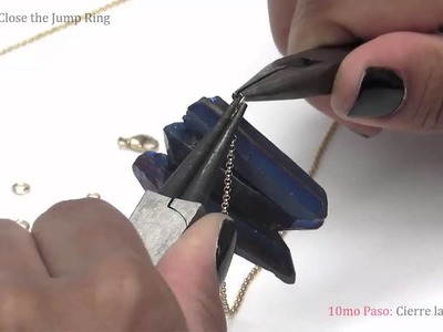 How to make a Quartz Point Necklace