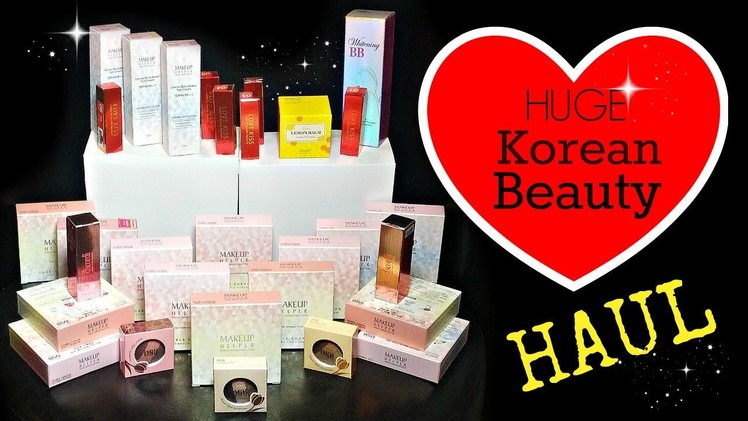 HUGE Korean Beauty Haul!