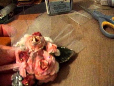 Paper Roses Corsage Part II
