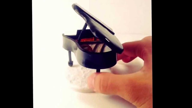 Polymer clay piano