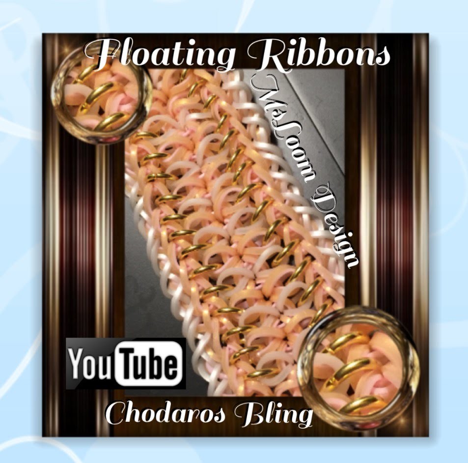 Rainbow Loom Band Floating Ribbons Bracelet Tutorial. How To