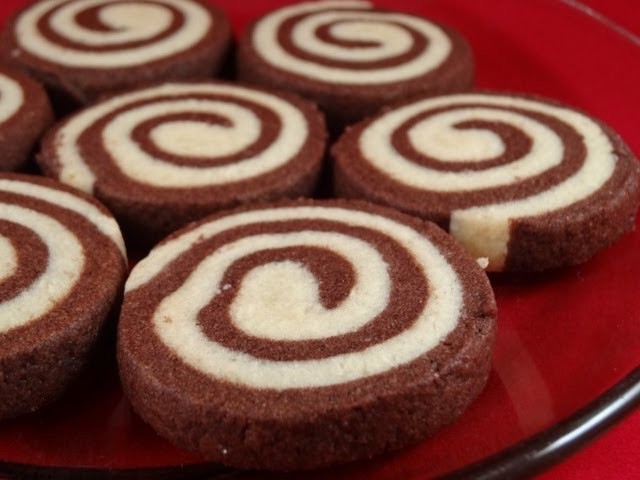 Chocolate-Nut Pinwheel Cookies