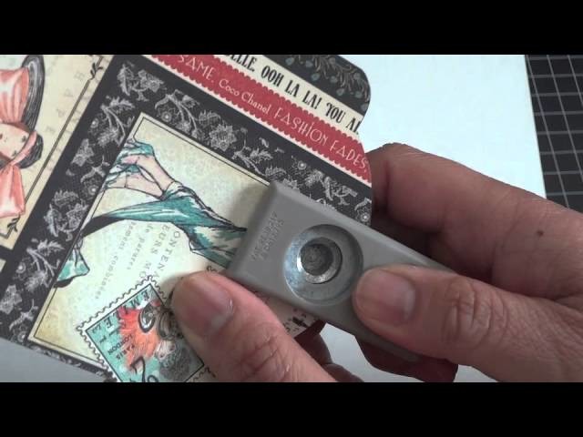 Covering the Graphic 45 Staples Tag - Tutorial!