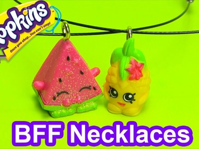 DIY How to Make Shopkins BFF Necklace