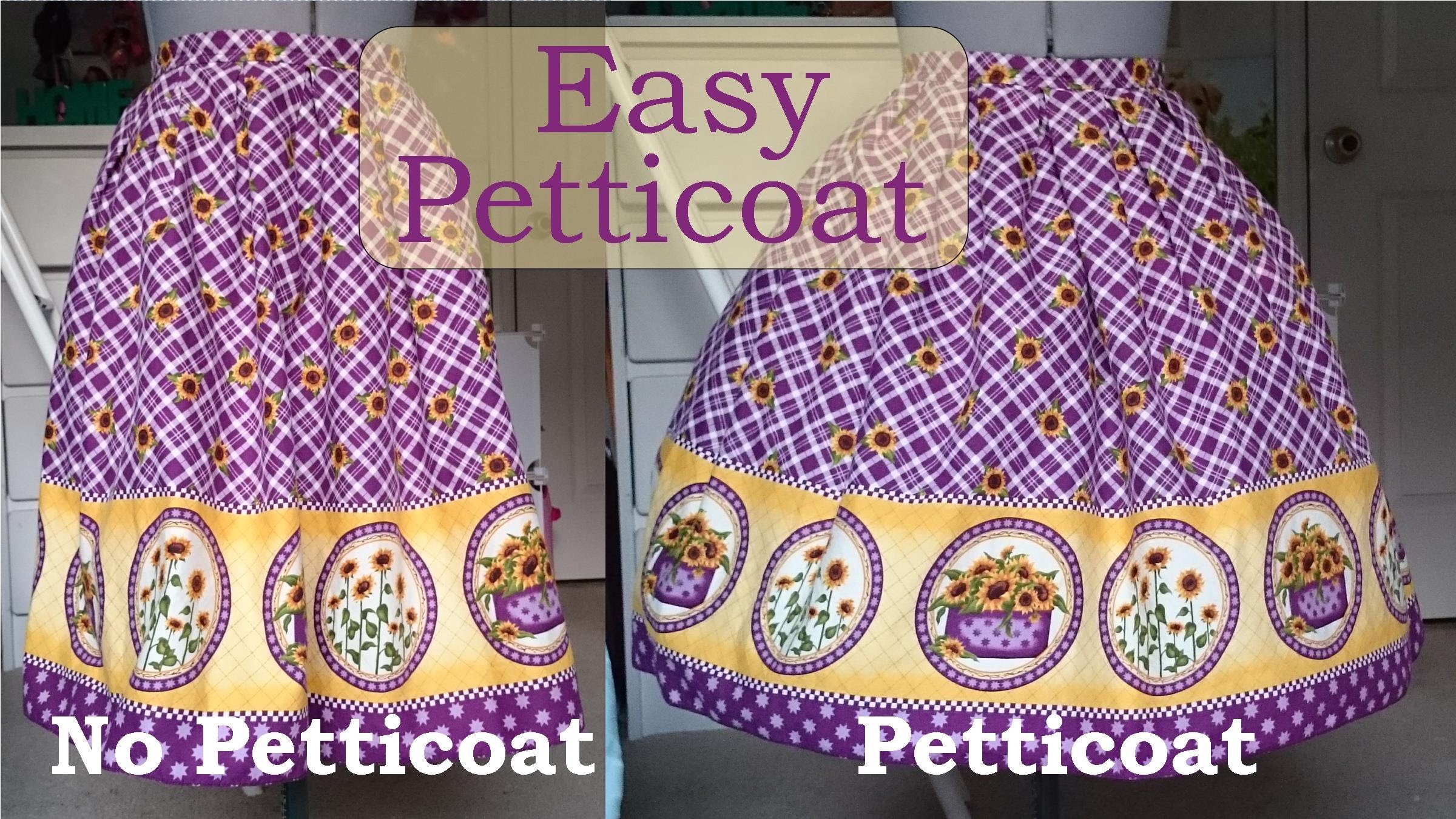 Diy Quick And Simple Petticoat Diy Quick And Simple Petticoat