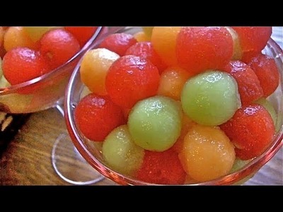Drunken Melon Balls Recipe