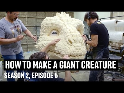 Find Out What it Takes to Sculpt a Giant Dragon-Inspired Character Head-WIRED