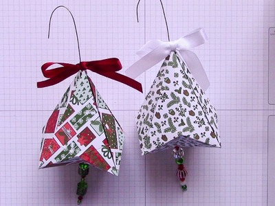 German Bell Paper Ornament