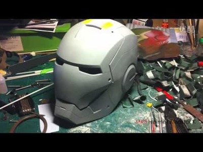 Homemade ironman MK3 Helmet. MASTER.K