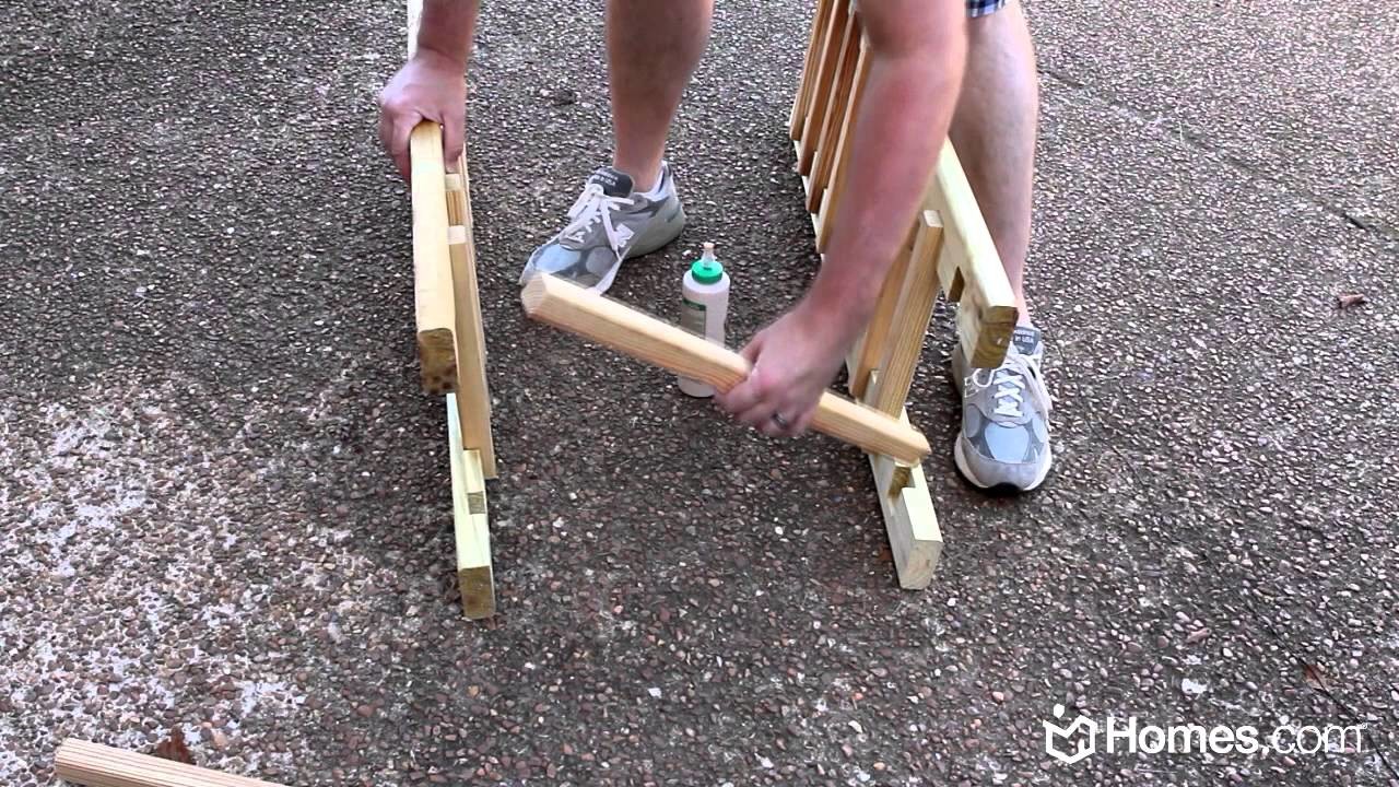 Homes.com DIY Experts: How-To Create a Wood Rack