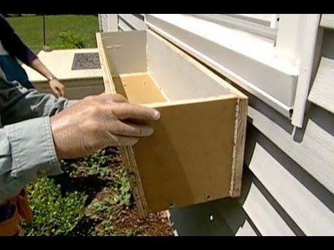 How to Build and Install Window Boxes - This Old House