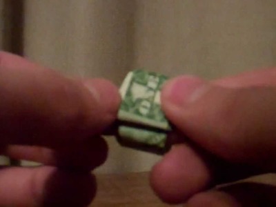 How to make a dollar ring out of a 1 dollar bill.