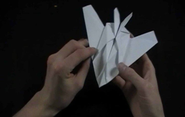 How to make a paper stealth nighthawk