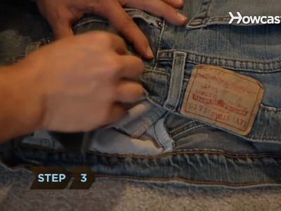 How to Make Distressed Jeans