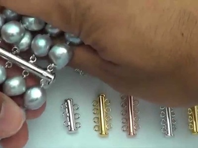 How to use Bar and Tube Clasps in Necklaces and Bracelets
