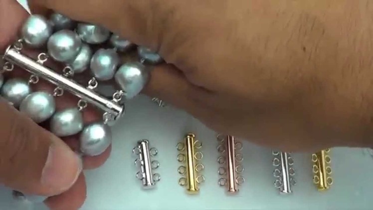 How to use Bar and Tube Clasps in Necklaces and Bracelets