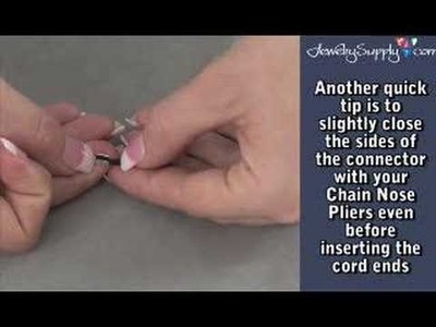 How to use Swarovski's Twist Sew-On Stone in a Bracelet