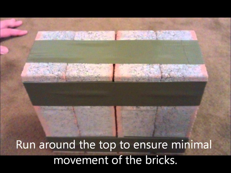 How to wrap bricks for GORUCK