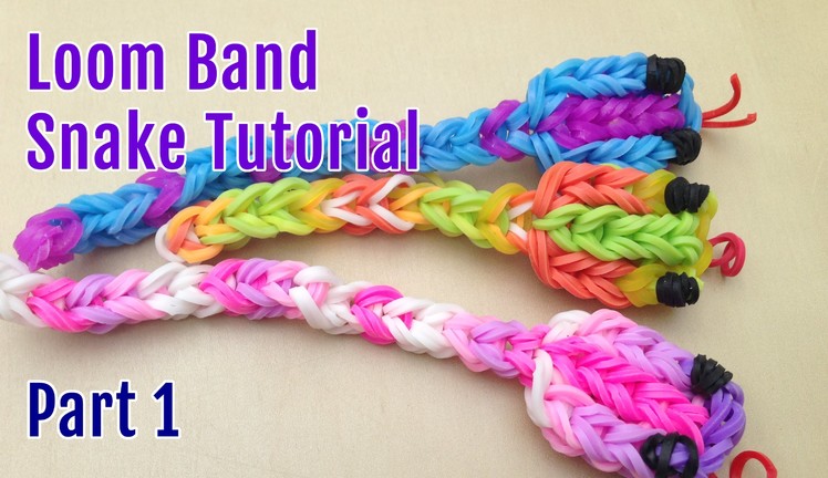 Making a loom band snake tutorial (Part 1)