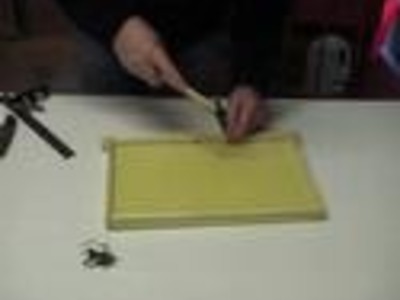 Making a wooden frame for a Bee hive - Beekeeping Tutorial