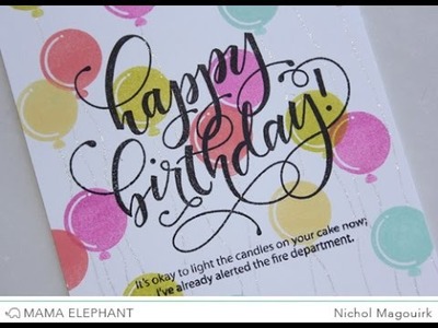 Mama Elephant August 2015 Stampede | Birthday Wishes