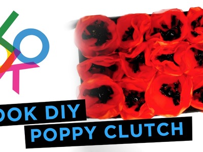 Memorial Day Poppy Clutch: LOOK DIY