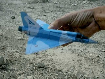 Mirage2000 Paper Airplane 3D model