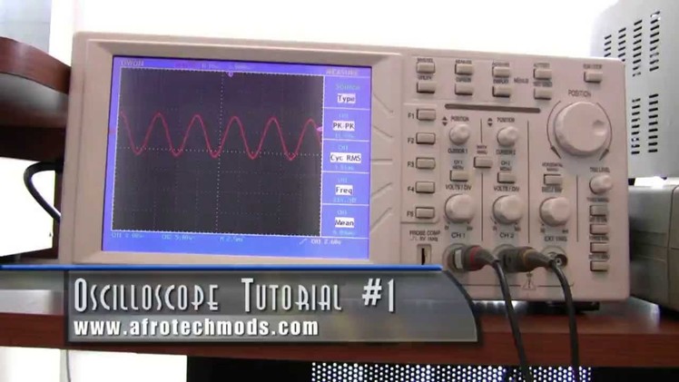 Oscilloscope Tutorial Part 1.3 - What is an oscilloscope?