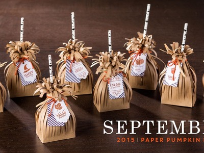 Paper Pumpkin September 2015
