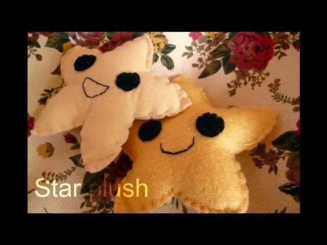 Plush Tutorial - How to Make a cute Star Plushie