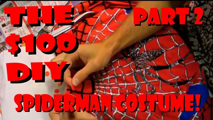 Replica Spider-man costume construction - the Torso [PART 2]