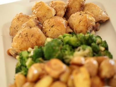 Sheet Pan Chicken Dinner Recipe || KIN EATS