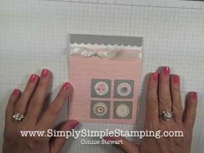 Simply Simple FLASH CARDS 2.0 - Soft & Sweet Card by Connie Stewart