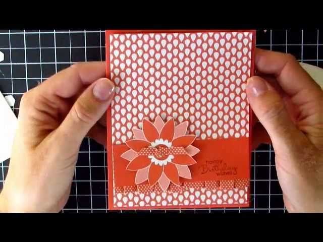 Stampin' Up Berry Blossoms DSP #2