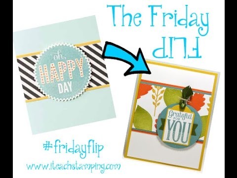 The Friday Flip Using Stampin' Up!'s Merry Everything