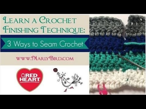 Three Ways to Seam Crochet