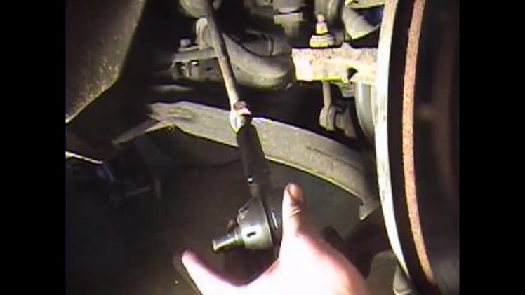 1995-2003 Nissan Maxima: Outer tie rod end replacement