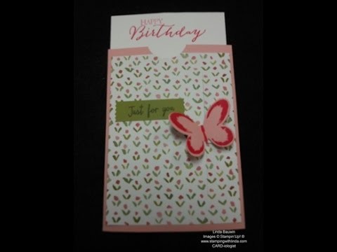 Butterfly Slider Card