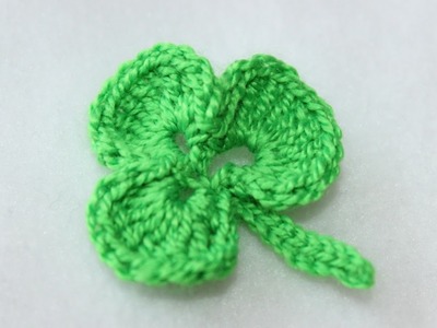 Crochet a Cute Three Leaf Clover - DIY Crafts - Guidecentral
