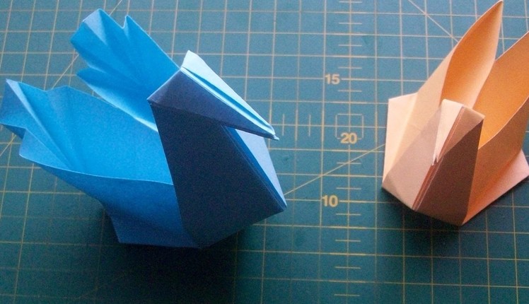 DIY Paper Crafts: How to Make an Origami Swan Box. Easy Tutorial