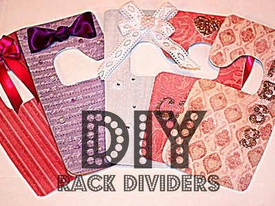 DIY Rack Dividers - Organize Your Closet