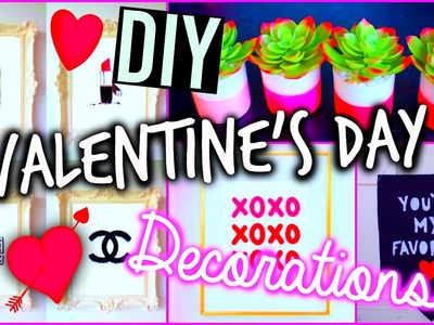 DIY room decorations: Valentine's Day!