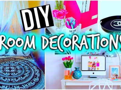 DIY room decorations + Organization