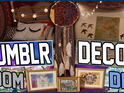 DIY Tumblr Room Decor! | Turn Your Room Into Tumblr! | Cheap & Easy Tumblr Room Decor Ideas!