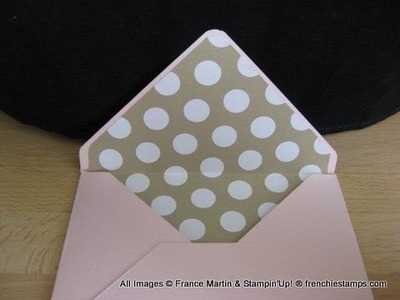 Envelope Liner with Envelope Punch Board frenchiestamps.com