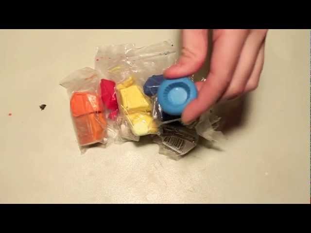 Gummy Worm Cupcake and Bottle Charm Tutorial